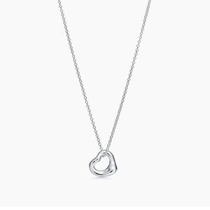 Tiffany & Co. Open heart necklace